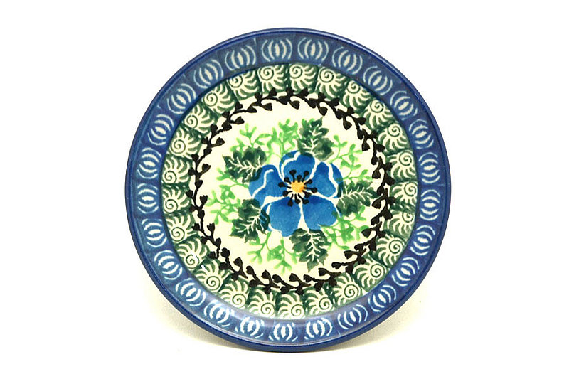 Ceramika Artystyczna Polish Pottery Coaster - Morning Glory 262-1915a (Ceramika Artystyczna)