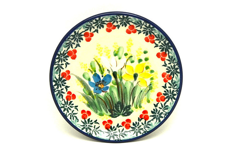 Ceramika Artystyczna Polish Pottery Coaster - Unikat Signature - U5131 262-U5131 (Ceramika Artystyczna)