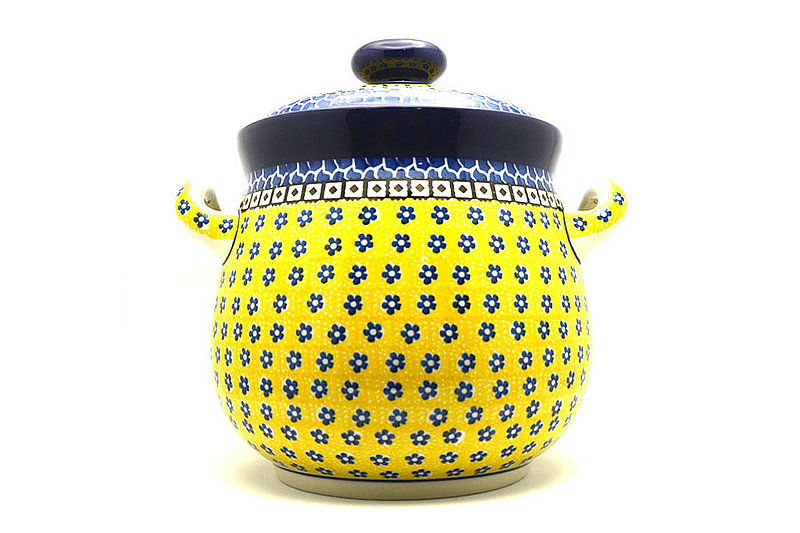 Ceramika Artystyczna Polish Pottery Cookie Jar - 14 cups - Sunburst 173-859a (Ceramika Artystyczna)