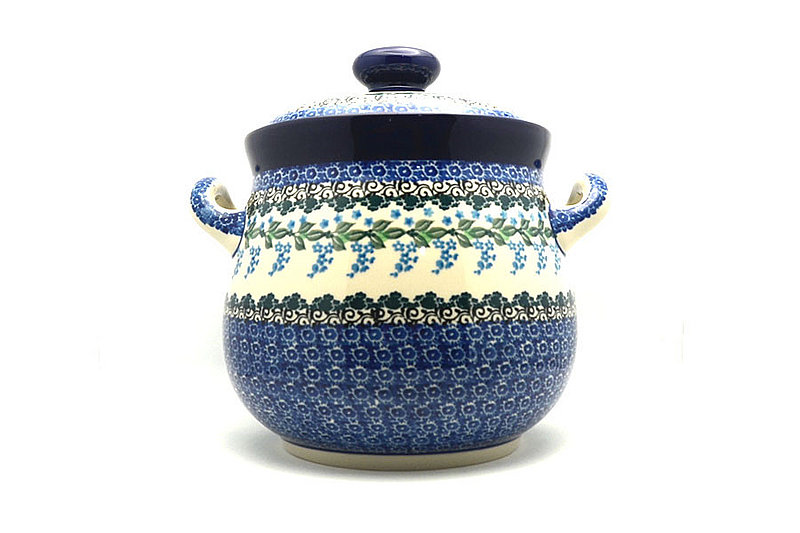 Ceramika Artystyczna Polish Pottery Cookie Jar - 14 cups - Wisteria 173-1473a (Ceramika Artystyczna)