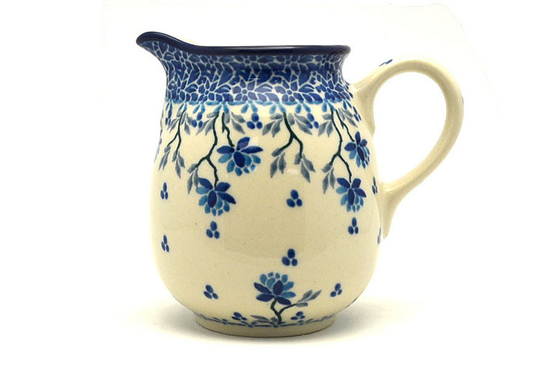 Ceramika Artystyczna Polish Pottery Creamer - 10 oz. - Clover Field B84-2524a (Ceramika Artystyczna)