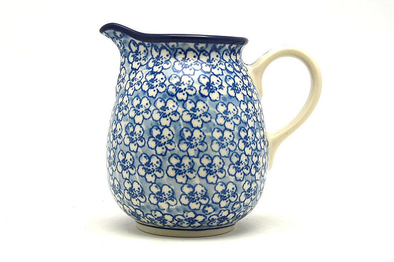 Ceramika Artystyczna Polish Pottery Creamer - 10 oz. - Daisy Flurry B84-2176a (Ceramika Artystyczna)