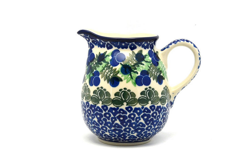 Ceramika Artystyczna Polish Pottery Creamer - 10 oz. - Huckleberry B84-1413a (Ceramika Artystyczna)