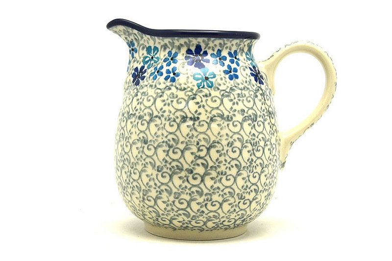 Ceramika Artystyczna Polish Pottery Creamer - 10 oz. - Sea Blossom B84-2612a (Ceramika Artystyczna)