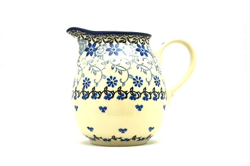 Ceramika Artystyczna Polish Pottery Creamer - 10 oz. - Silver Lace B84-2158a (Ceramika Artystyczna)
