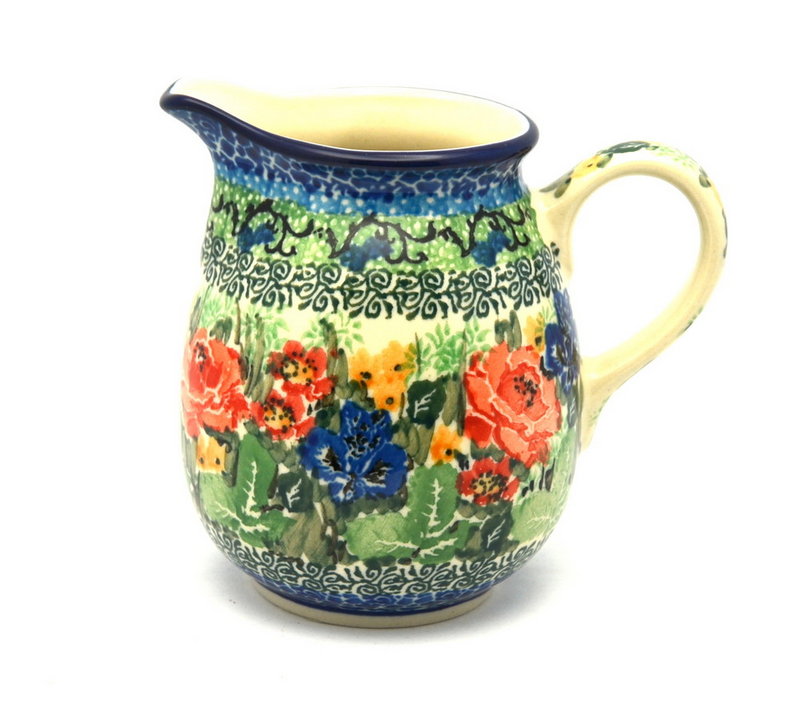 Ceramika Artystyczna Polish Pottery Creamer - 10 oz. - Unikat Signature U4400 B84-U4400 (Ceramika Artystyczna)