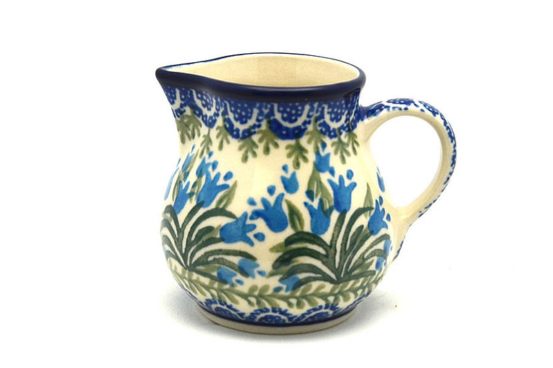 Ceramika Artystyczna Polish Pottery Creamer - 4 oz. - Blue Bells 091-1432a (Ceramika Artystyczna)