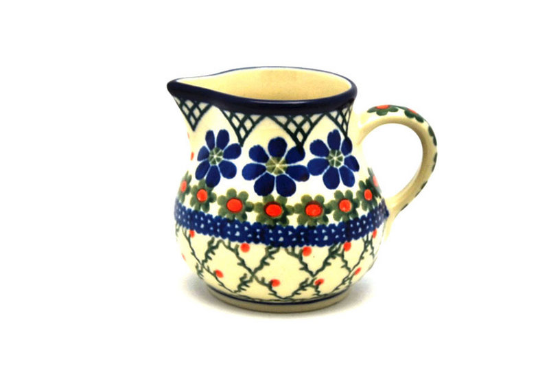 Ceramika Artystyczna Polish Pottery Creamer - 4 oz. - Primrose 091-854a (Ceramika Artystyczna)