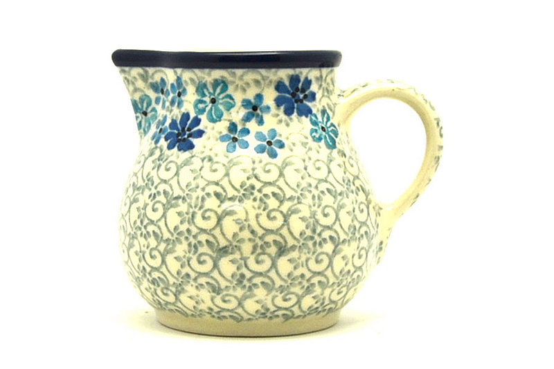 Ceramika Artystyczna Polish Pottery Creamer - 4 oz. - Sea Blossom 091-2612a (Ceramika Artystyczna)