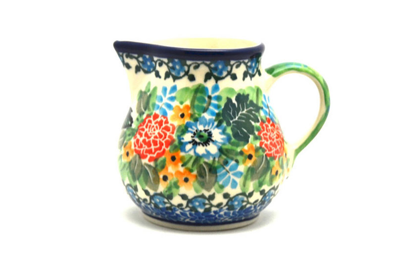 Ceramika Artystyczna Polish Pottery Creamer - 4 oz. - Unikat Signature U3271 091-U3271 (Ceramika Artystyczna)