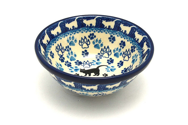 Ceramika Artystyczna Polish Pottery Dish - Deep Food Prep - Boo Boo Kitty 556-1771a (Ceramika Artystyczna)