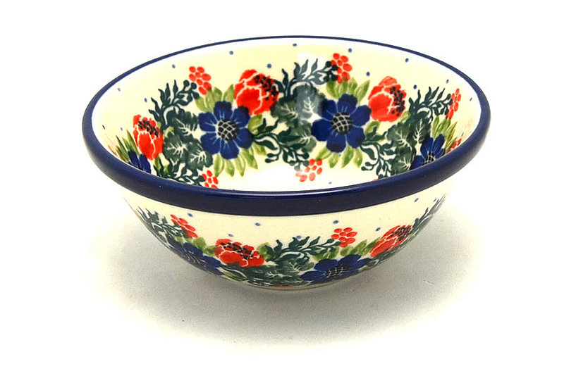 Ceramika Artystyczna Polish Pottery Dish - Deep Food Prep - Garden Party 556-1535a (Ceramika Artystyczna)