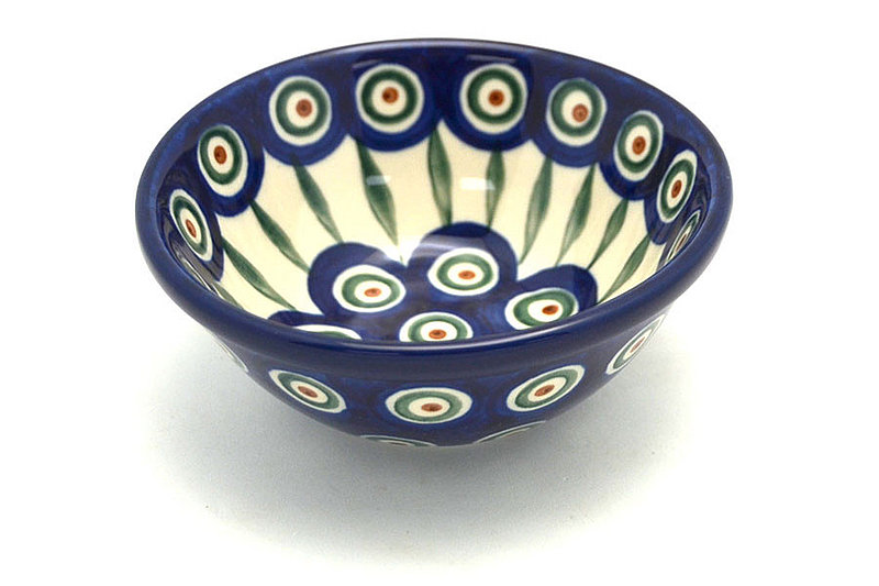 Ceramika Artystyczna Polish Pottery Dish - Deep Food Prep - Peacock 556-054a (Ceramika Artystyczna)