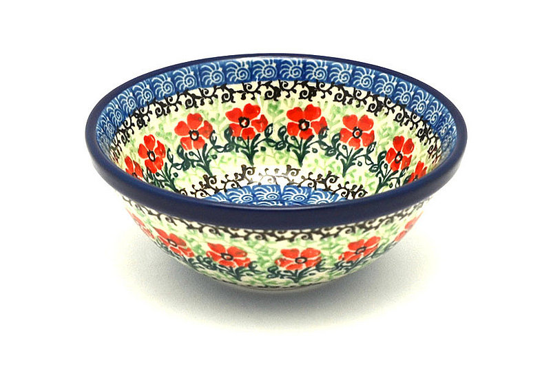 Ceramika Artystyczna Polish Pottery Dish - Deep Round Food Prep - Maraschino 556-1916a (Ceramika Artystyczna)