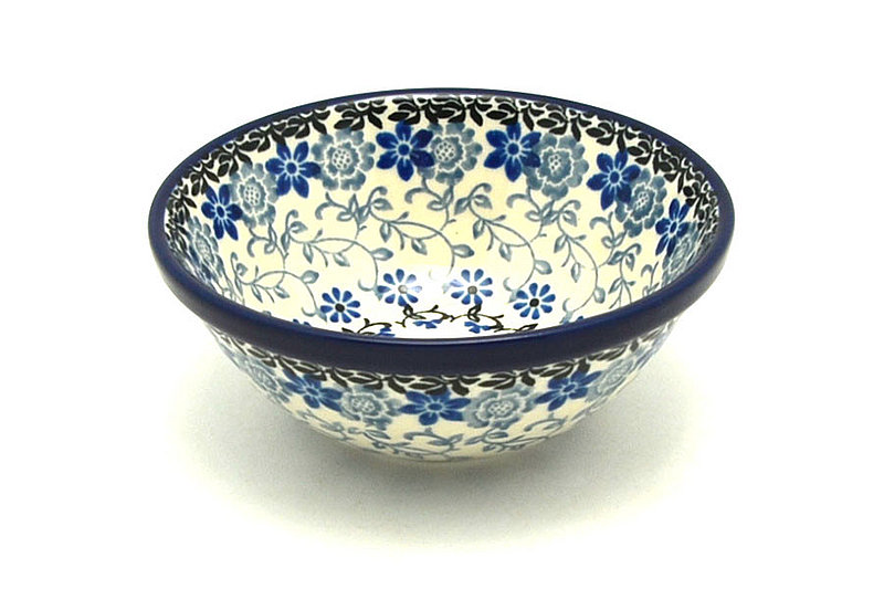 Ceramika Artystyczna Polish Pottery Dish - Deep Round Food Prep - Silver Lace 556-2158a (Ceramika Artystyczna)