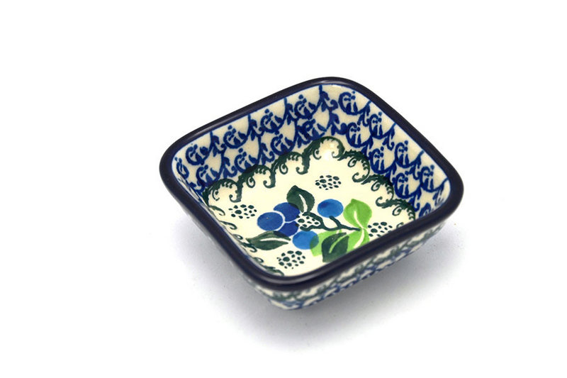 Ceramika Artystyczna Polish Pottery Dish - Food Prep - Blue Berries 656-1416a (Ceramika Artystyczna)
