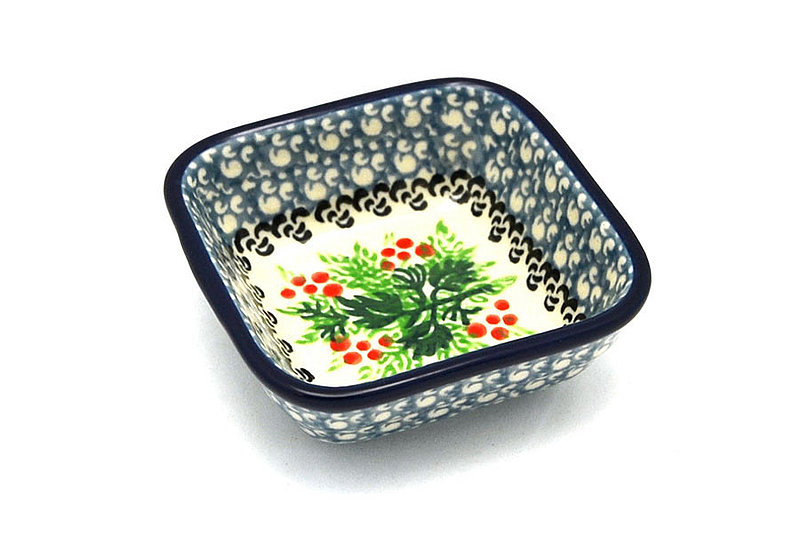 Ceramika Artystyczna Polish Pottery Dish - Food Prep - Holly Berry 656-1734a (Ceramika Artystyczna)