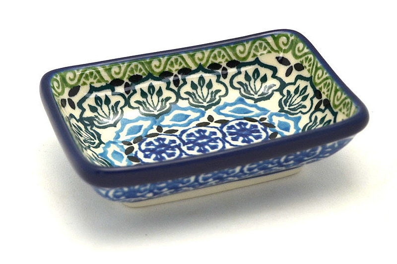 Ceramika Artystyczna Polish Pottery Dish - Rectangular Food Prep - Tranquility C20-1858a (Ceramika Artystyczna)
