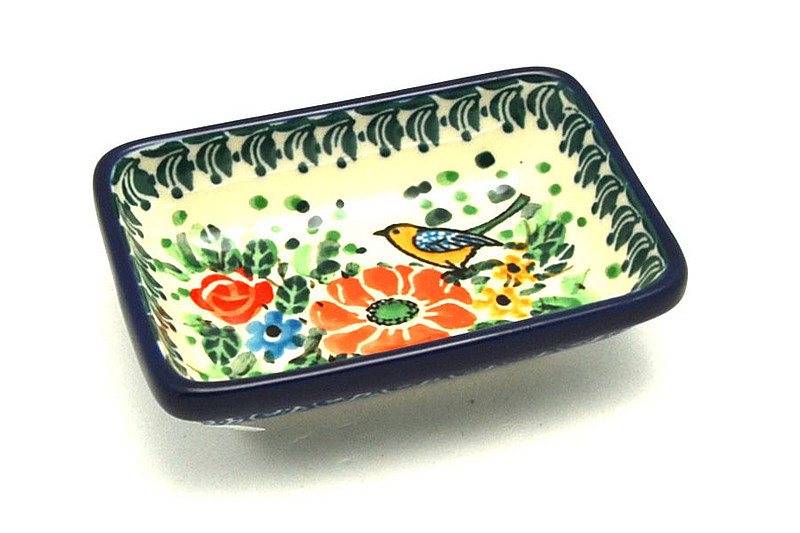 Ceramika Artystyczna Polish Pottery Dish - Rectangular Food Prep - Unikat Signature U2517 C20-U2517 (Ceramika Artystyczna)