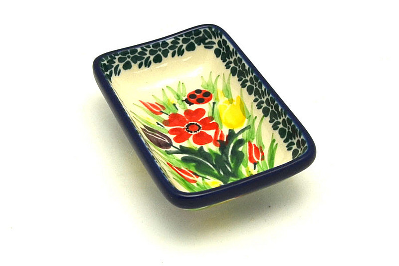 Ceramika Artystyczna Polish Pottery Dish - Rectangular Food Prep - Unikat Signature U3787 C20-U3787 (Ceramika Artystyczna)