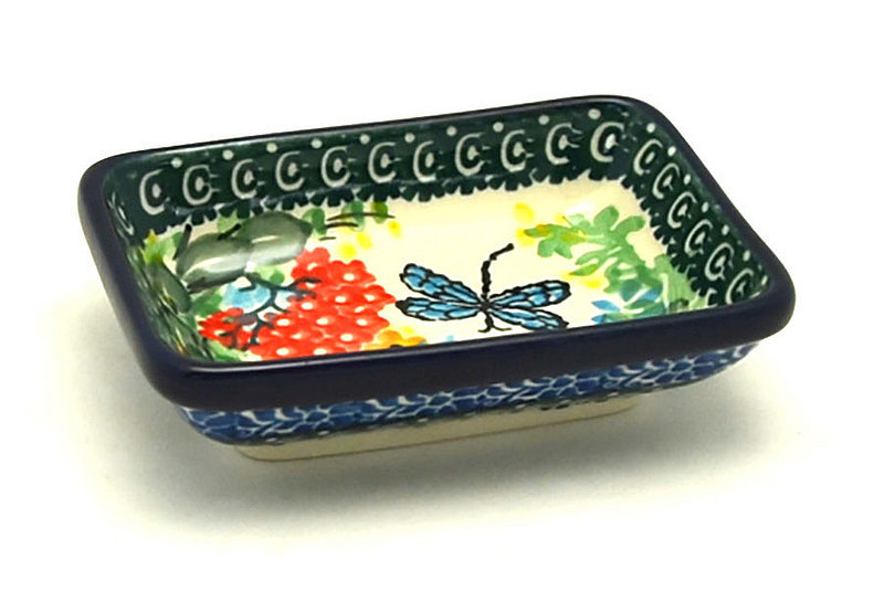 Ceramika Artystyczna Polish Pottery Dish - Rectangular Food Prep - Unikat Signature U4612 C20-U4612 (Ceramika Artystyczna)
