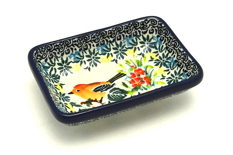 Ceramika Artystyczna Polish Pottery Dish - Rectangular Food Prep - Unikat Signature U5098 C20-U5098 (Ceramika Artystyczna)
