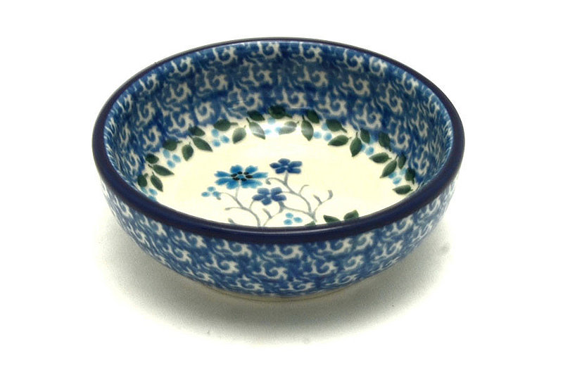 Ceramika Artystyczna Polish Pottery Dish - Round Food Prep - Georgia Blue B88-2785a (Ceramika Artystyczna)