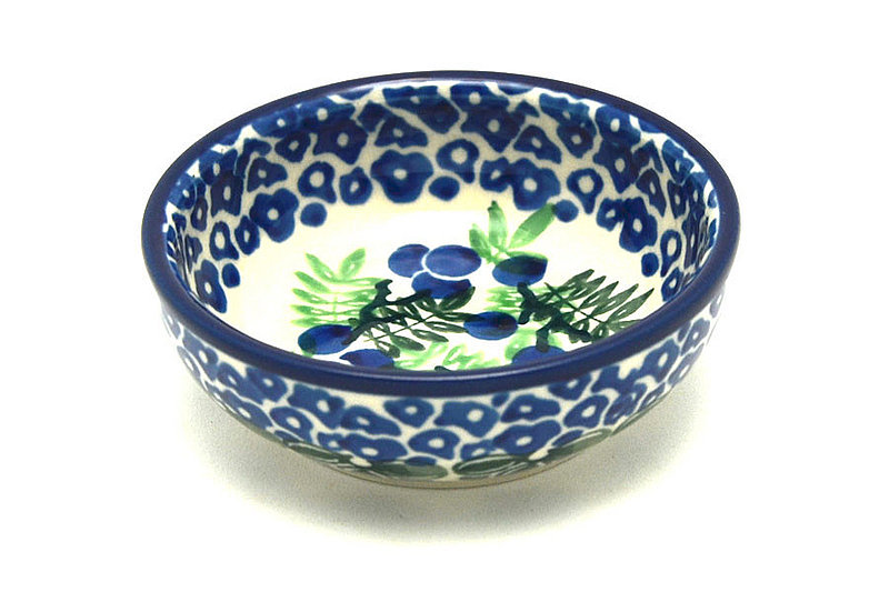 Ceramika Artystyczna Polish Pottery Dish - Round Food Prep - Huckleberry B88-1413a (Ceramika Artystyczna)