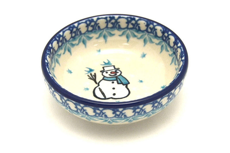 Ceramika Artystyczna Polish Pottery Dish - Round Food Prep - Jack Frost B88-2798a (Ceramika Artystyczna)