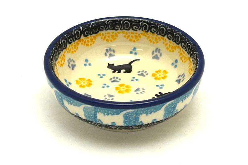 Ceramika Artystyczna Polish Pottery Dish - Round Food Prep - Purr-snickety B88-2153a (Ceramika Artystyczna)