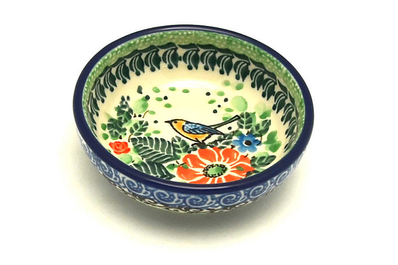 Ceramika Artystyczna Polish Pottery Dish - Round Food Prep - Unikat Signature - U2517 B88-U2517 (Ceramika Artystyczna)