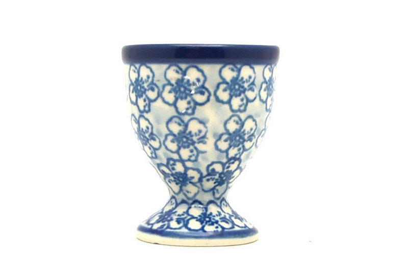 Ceramika Artystyczna Polish Pottery Egg Cup - Daisy Flurry 106-2176a (Ceramika Artystyczna)