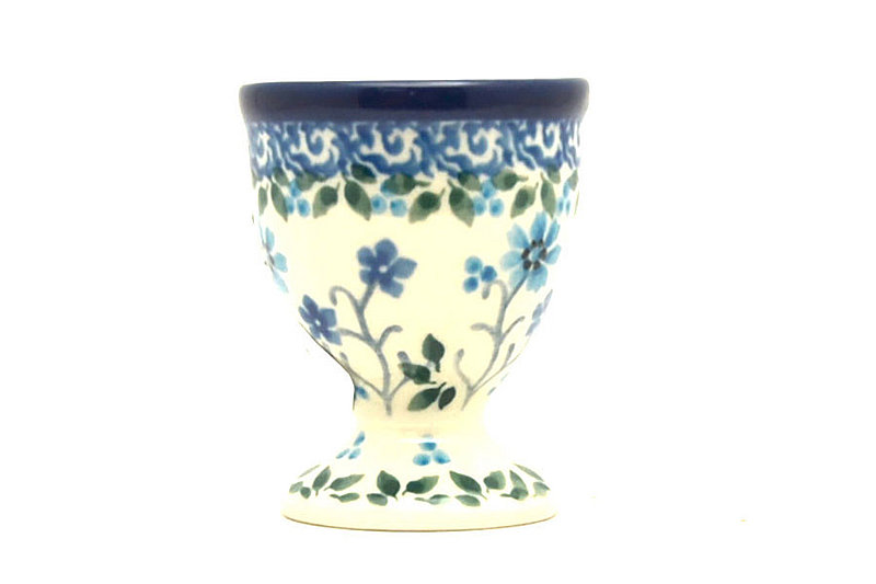 Ceramika Artystyczna Polish Pottery Egg Cup - Georgia Blue 106-2785a (Ceramika Artystyczna)