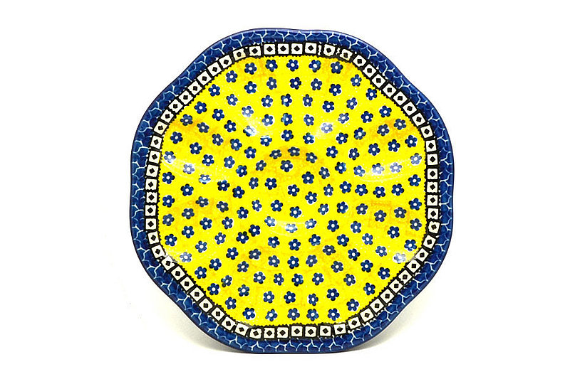 Ceramika Artystyczna Polish Pottery Egg Plate - 8 Count - Sunburst A24-859a (Ceramika Artystyczna)