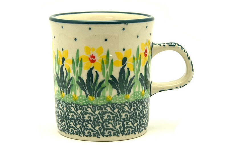 Ceramika Artystyczna Polish Pottery Espresso Cup - 5 oz. - Daffodil 328-2122q (Ceramika Artystyczna)
