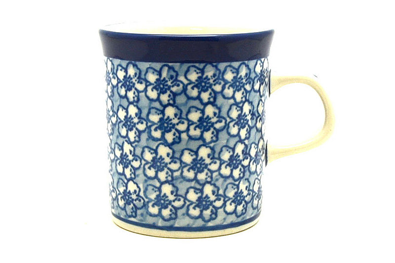 Ceramika Artystyczna Polish Pottery Espresso Cup - 5 oz. - Daisy Flurry 328-2176a (Ceramika Artystyczna)