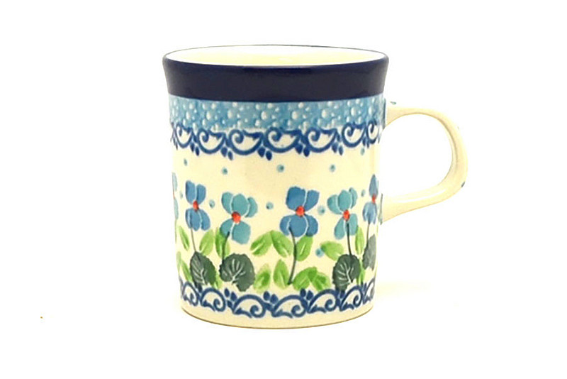 Ceramika Artystyczna Polish Pottery Espresso Cup - 5 oz. - Dutch Iris 328-2668a (Ceramika Artystyczna)
