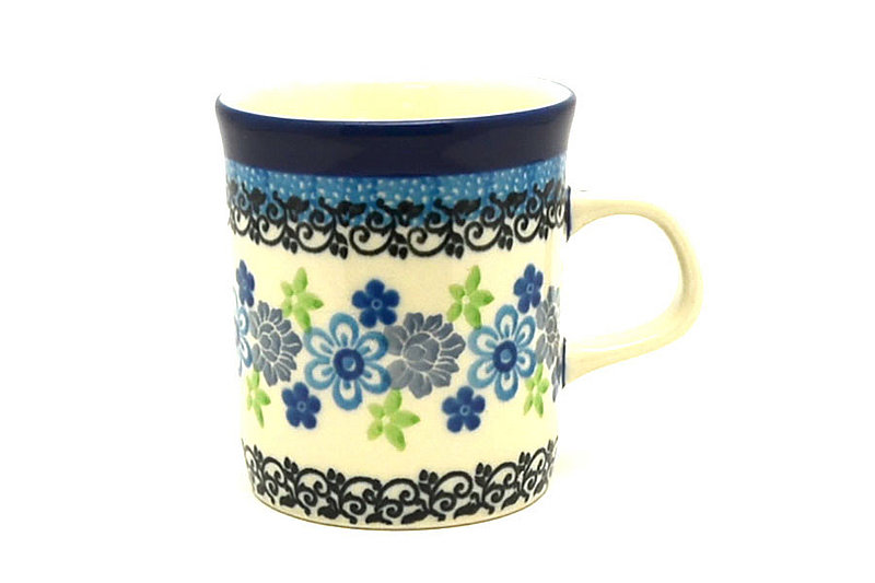 Ceramika Artystyczna Polish Pottery Espresso Cup - 5 oz. - Flower Works 328-2633a (Ceramika Artystyczna)