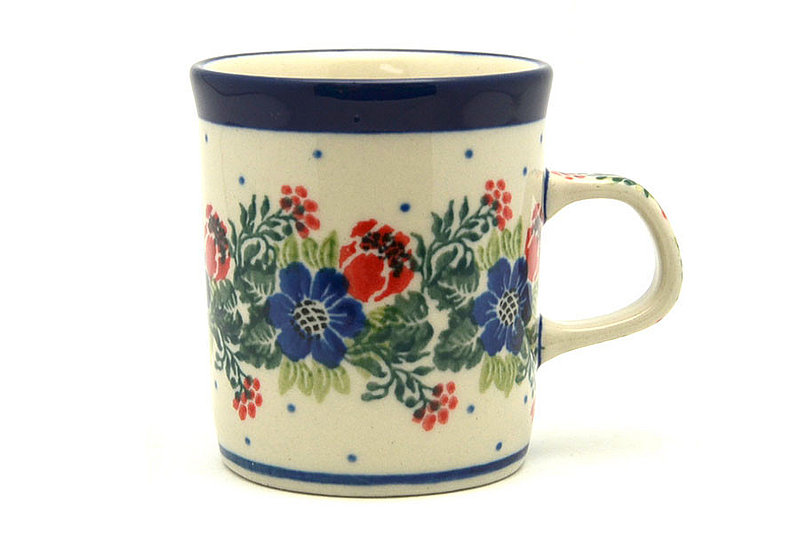 Ceramika Artystyczna Polish Pottery Espresso Cup - 5 oz. - Garden Party 328-1535a (Ceramika Artystyczna)