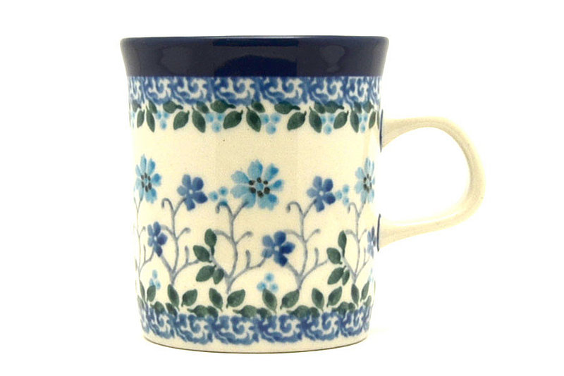 Polish Pottery Espresso Cup - 5 oz. - Georgia Blue