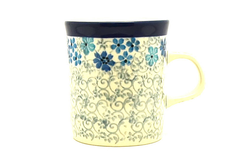 Ceramika Artystyczna Polish Pottery Espresso Cup - 5 oz. - Sea Blossom 328-2612a (Ceramika Artystyczna)