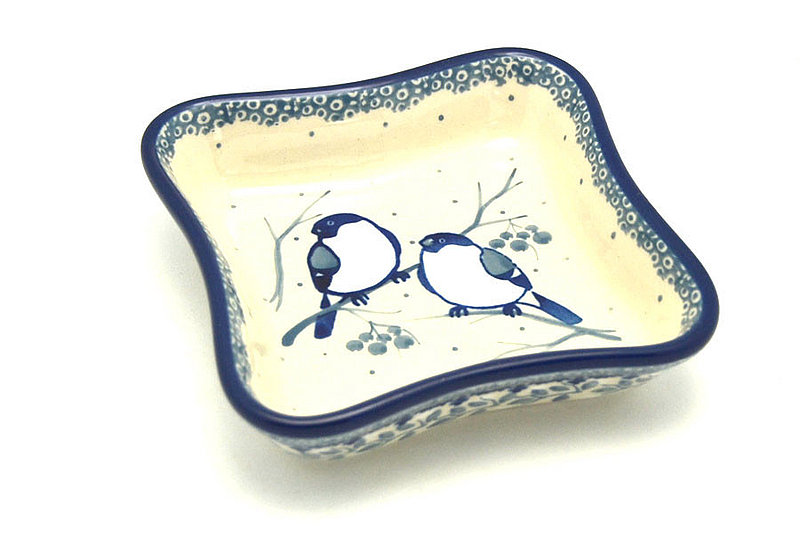 Ceramika Artystyczna Polish Pottery Fluted Dipping Dish - Unikat Signature U4830 630-U4830 (Ceramika Artystyczna)