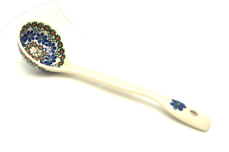 Ceramika Artystyczna Polish Pottery Ladle - Large - Primrose 560-854a (Ceramika Artystyczna)