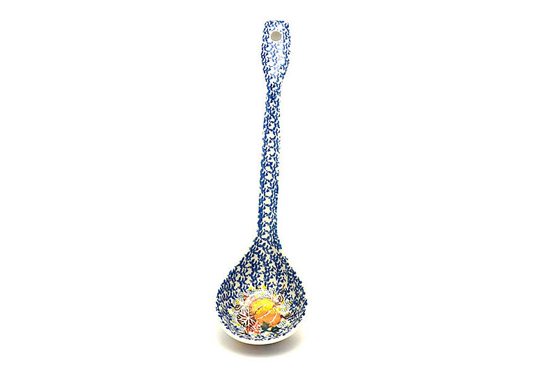 Ceramika Artystyczna Polish Pottery Ladle - Large - Unikat Signature - U4741 560-U4741 (Ceramika Artystyczna)