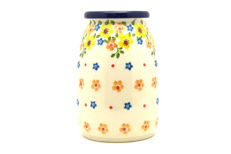 Ceramika Artystyczna Polish Pottery Milk Bottle Vase - Buttercup 196-2225a (Ceramika Artystyczna)