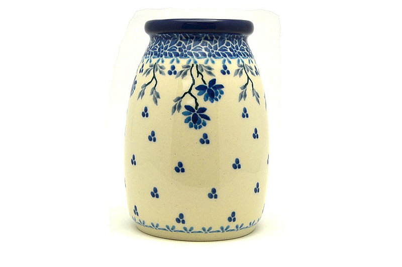Ceramika Artystyczna Polish Pottery Milk Bottle Vase - Clover Field 196-2524a (Ceramika Artystyczna)
