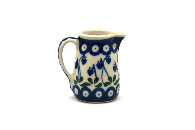 Ceramika Artystyczna Polish Pottery Miniature Pitcher - Bleeding Heart 315-377o (Ceramika Artystyczna)