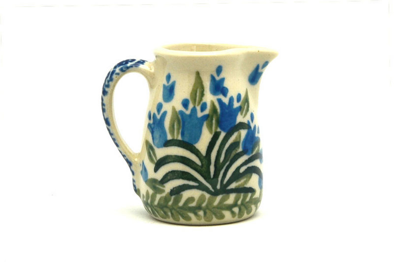 Ceramika Artystyczna Polish Pottery Miniature Pitcher - Blue Bells 315-1432a (Ceramika Artystyczna)