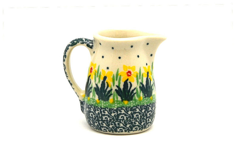 Ceramika Artystyczna Polish Pottery Miniature Pitcher - Daffodil 315-2122q (Ceramika Artystyczna)