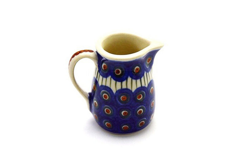 Ceramika Artystyczna Polish Pottery Miniature Pitcher - Peacock 315-054a (Ceramika Artystyczna)